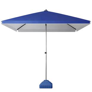 遮阳伞太阳伞大伞户外摆摊专用雨伞商用沙滩庭院大号四方长方折伞