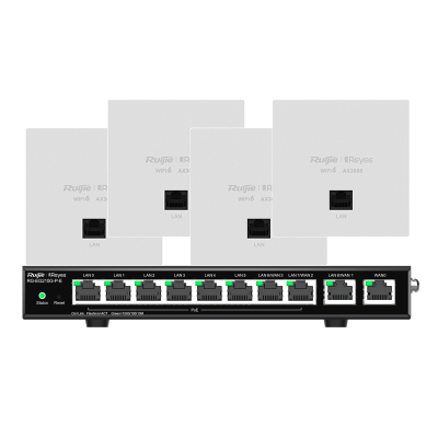 锐捷WiFi6面板AP路由器EAP162G