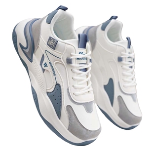 回力男鞋皮面运动鞋2025新款冬季男士厚底防滑休闲鞋子男款老爹鞋