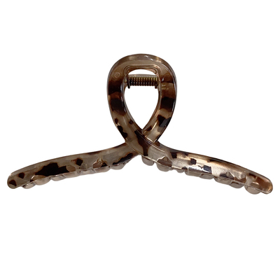 8.19韩国baket发饰复古气质豹纹发夹后脑勺夹高级感抓夹鲨鱼夹子