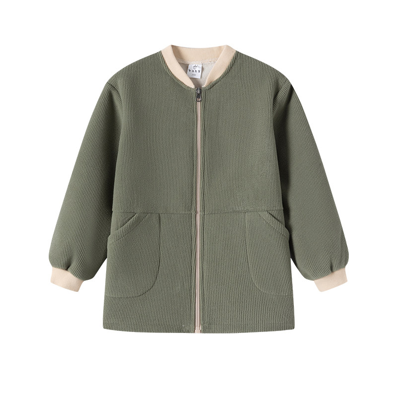 儿童秋冬新款防脏羽绒服罩衣