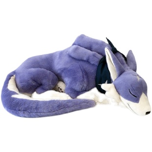 怪物猎人崛起卡尔克随从毛绒玩具狼狗狗超大抱枕牙猎犬娃娃大玩偶