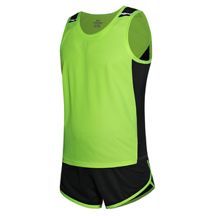 田径服套装男女马拉松跑步运动背心短裤体考比赛训练服夏季