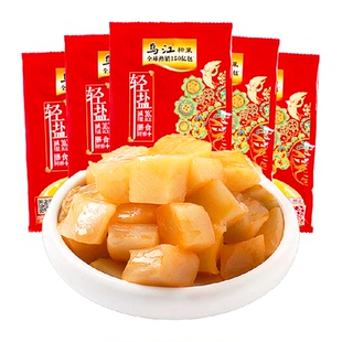 乌江脆口榨菜芯减盐口口脆涪陵佐餐配粥酱菜泡菜咸菜即食下饭小菜