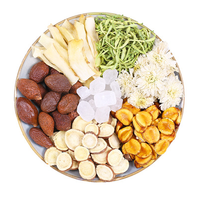 咽清润喉化痰嗓子胖大海菊花茶