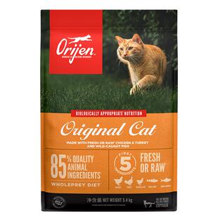 Orijen原始猎食渴望猫粮成幼猫粮原味鸡肉猫粮5.4kg最近效期26/12