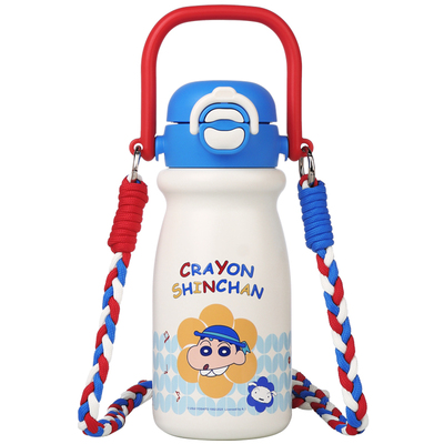 儿童吸管直饮双饮保温杯