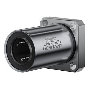 进口方法兰直线轴承滚珠滑动6LMK8 10 12 13 16 20 25 30 35 40UU