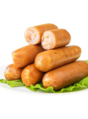 橙子快跑鸡腿肉肠即食高蛋白