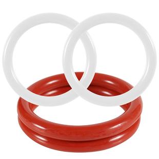 硅胶O型圈耐高温密封圈防水食品级橡胶胶圈机械减震垫片油封1.9mm