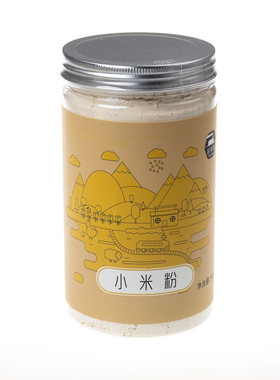 纯熟小米粉宝宝可食代餐粉谷与乡