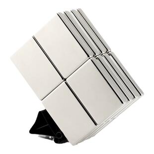 N52超强磁铁长方形双面磁力吸铁稀土钕强磁拉饵盘强力钕磁铁吸