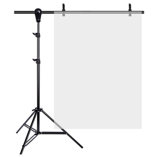 摄影硫酸纸支架 柔光纸背景布支架柔光屏柔光布架子牛油纸支架摄影背景固定支架影棚静物T型架蝴蝶布背景架