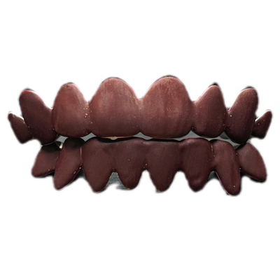 Mr.Bling酒红色磨砂珐琅Grillz