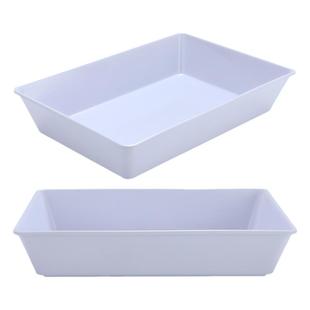 密胺加深泡鲜菜凉菜盘熟食展示盘卤肉卤菜盘子商用长方形塑料托盘