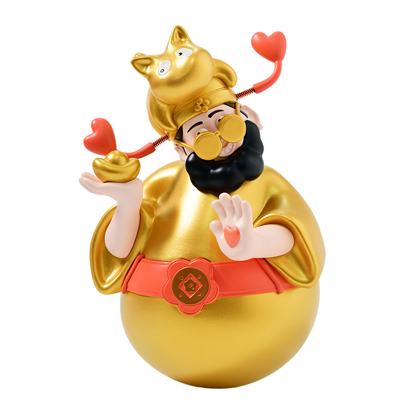 四喜财神爷不倒翁乔迁招财贺礼