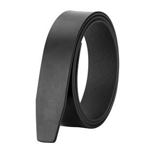 男皮带青年不带头腰带3.0头层牛皮无头裤带3.7黄牛皮无孔无牙带身