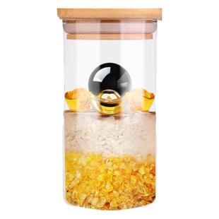 床头朝东专用安忍水2026年安仁水瓶子铜钱水晶球材料配件摆件空瓶