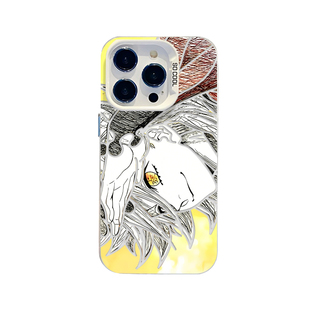 鬼灭之刃童磨适用苹果17promax手机壳iphone16pro教主15plus无限城14动漫13mini二次元12新款11男x/8/xr/xs/7