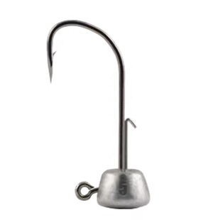 路亚内德铅头钩浮水虾打黑有无倒刺黑坑雷虫软虫饵鲈鳜鳡鲶鱼微铅