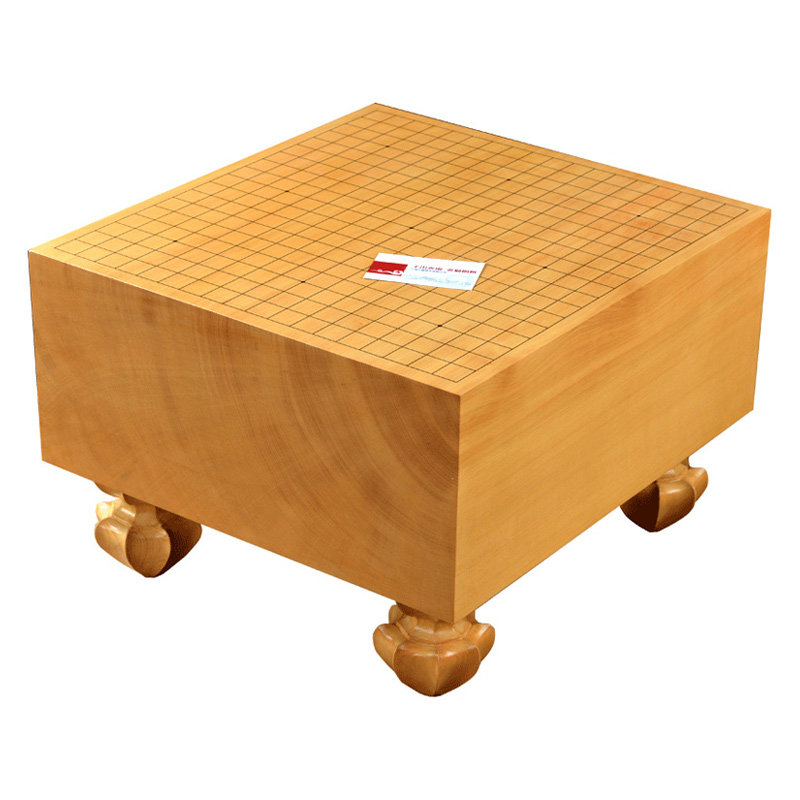 新榧独木实木围棋棋墩