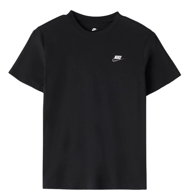 NIKE耐克短袖男2025春季新款半袖黑色圆领T恤衫透气运动服AR4999