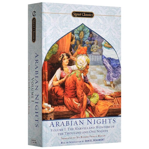 The Arabian Nights 英文原版小说 一千零一夜 天方夜谭 英文版原版 阿拉伯民间故事书集 进口英语书籍