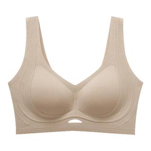 古今无痕内衣女文胸小胸聚拢提拉收副乳防下垂秋冬款蓄热保暖胸罩