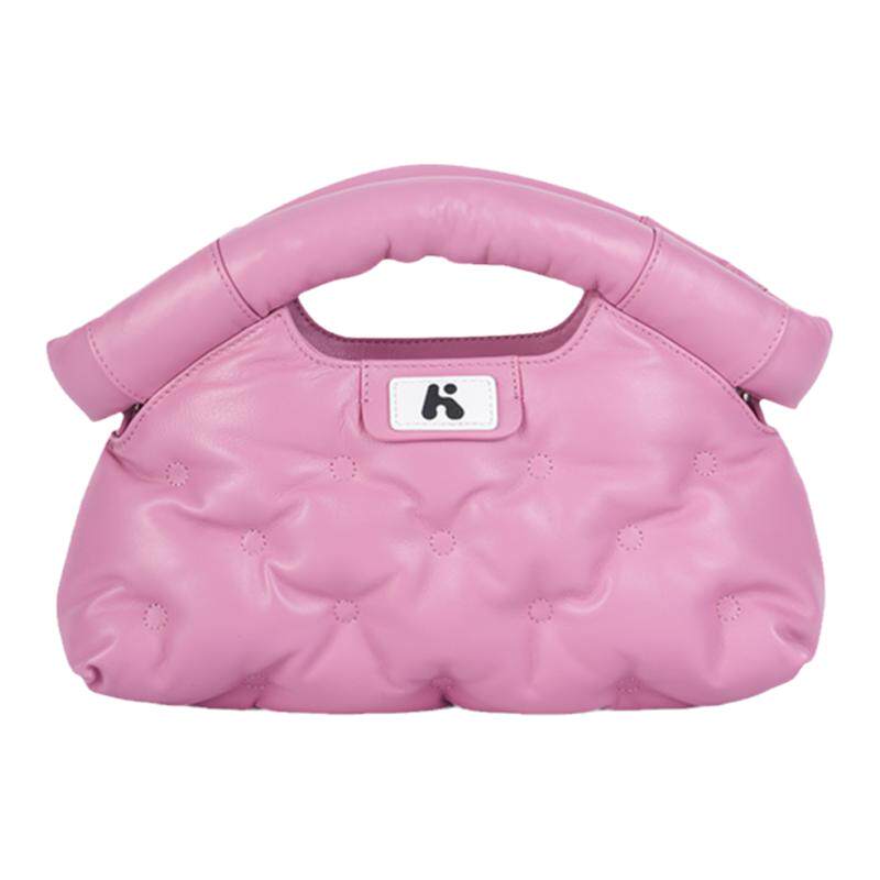 郭碧婷同款 KARKKI/个奇小羊皮云朵饺子包法式单肩手拿斜挎包女包