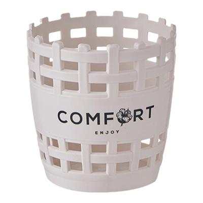 桌面收纳桶镂空学生笔筒