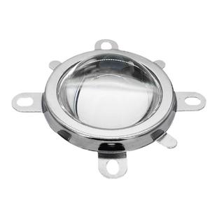 20-100W集成大功率LED聚光玻璃透镜44mm透镜50mm反光杯金属固定圈