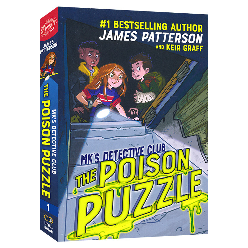 Mk'S Detective ClubThe Poison Puzzle Mk的侦探俱乐部 毒药之谜 英语推理小说 英文原版进口儿童图书