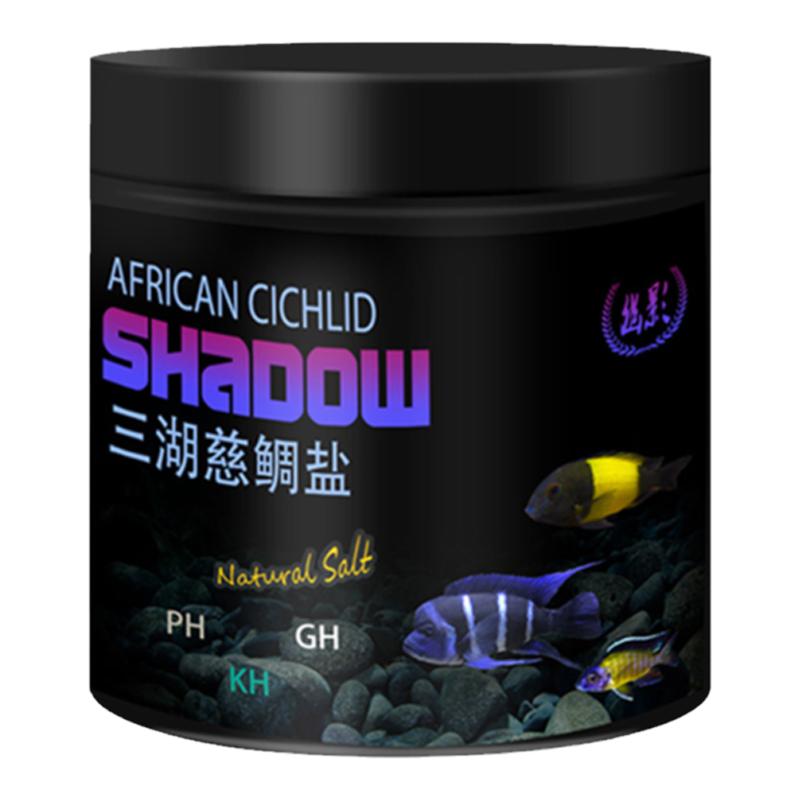 幽影三湖慈鲷盐专用提升GH水硬度KH调节PH鱼繁殖海盐鱼缸软化专用