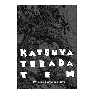 【现货】日本漫画家寺田克也Katsuya Terada 10 Ten 10 Year Retrospective画册画集 设定集手稿艺术日文原版图书籍正版 素材素描