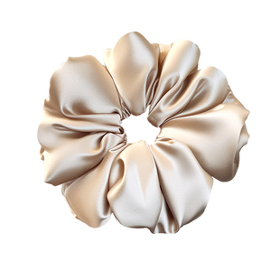 新年枕头真丝大肠发圈女2026新款红色发绳睡眠卷发神器扎头绳头饰