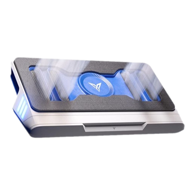 飞智BS2pro压风式笔记本散热底座BS1电脑散热器静音降噪风扇游戏本专用散热神器可防尘支架涡轮压风制冷降温