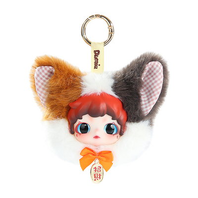 DUMIA搪胶毛绒猫咪团子娃娃潮玩盲盒包挂二次元痛包洛丽塔可爱礼