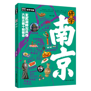 研学南京正版图说天下研学中国 带你游遍南京旅行指南 了解中国历史地理文化艺术和科学的百科全书 青少年中小学生课外阅读书籍