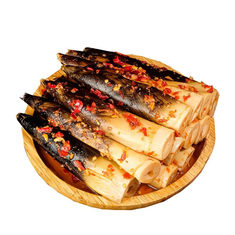 手剥笋500g开袋即食脆笋脆嫩鲜竹笋泡椒笋零食泡椒味新鲜袋装笋尖