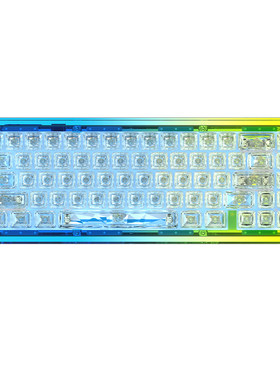 B67莫吉托全透明客制化机械键盘