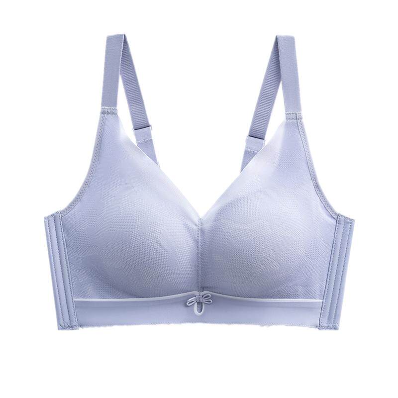 莫代尔塑形内衣女士胸罩聚拢无钢圈收副乳防下垂薄款透气无磁文胸