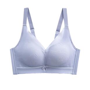 莫代尔塑形内衣女士胸罩聚拢无钢圈收副乳防下垂薄款透气无磁文胸