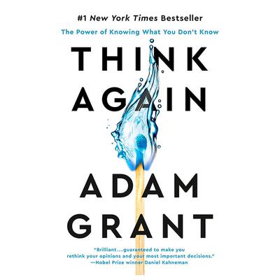英文原版 重新思考 Give and Take作者 Adam Grant 精装 Think Again 励志 心理学 The Power of Knowing What You Don't Know