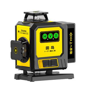 田岛超亮12线红外线水平仪高精度强光细线贴墙水平激光仪砌墙神器