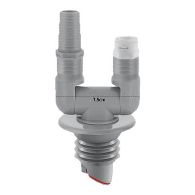 50pvc管专用洗衣机面盆下水三通