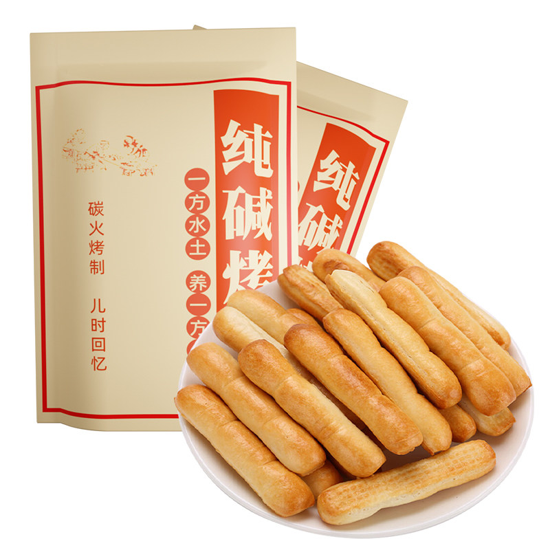 纯碱烤馍炭火烤制无蔗糖添加
