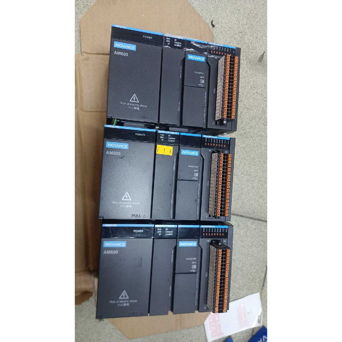 汇川总线PLC电源AM600PS2主机AM40