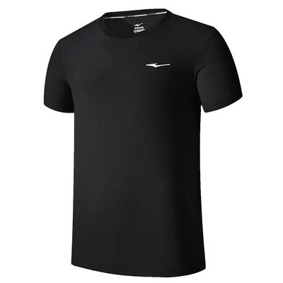 鸿星尔克短袖2022夏季男透气t恤