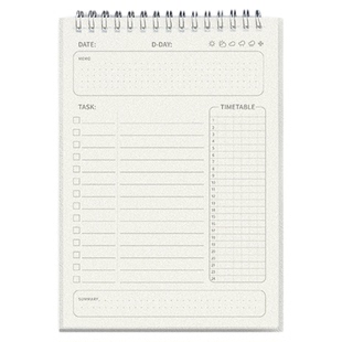 每日计划本日程本记事学生时间管理2024学习工作笔记本小考研自律规划打卡表效率手册todolist神器暑假小学生