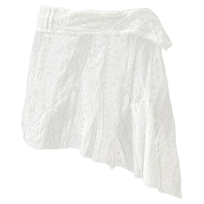 不规则外搭屁帘叠穿裙帘